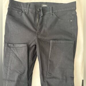 Black Skinny MidRise 10L Express Jean